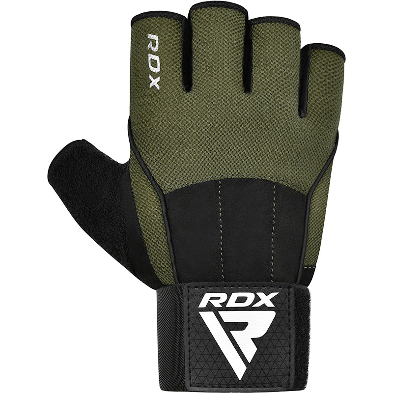 rdx gym handschuhe RDX W3 Gym Gloves | For Workout | XL | Army Green | WGS-W3AG-XL+