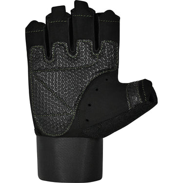 RDX W3 Workout Gym Gloves#color_army-green