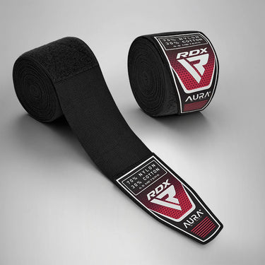 RDX F-17 Aura Plus Hand Wraps#color_black