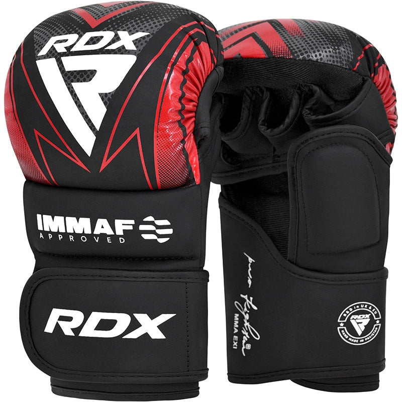 rdx handschuhe mma Rdx Shooter Grappling Gloves | IMMAF Approved | XL | Red | GSR-IMF-1R-XL