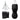 RDX Full Black Body Punch Bag with Mitts