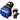 RDX GGR F-12 PLUS MMA Grappling Gloves#color_blue