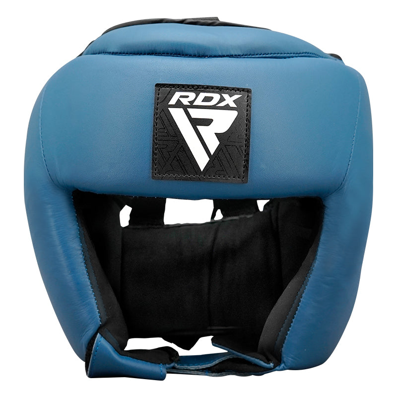 RDX OPEN FACE HEADGUARD  USA BOXING APPROVED#color_blue