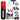 RDX F9 Red 5ft Unfilled 13pc Punch Bag with 16oz Boxing Gloves