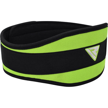 RDX 6 Inch Neoprene Gym Belt#color_green