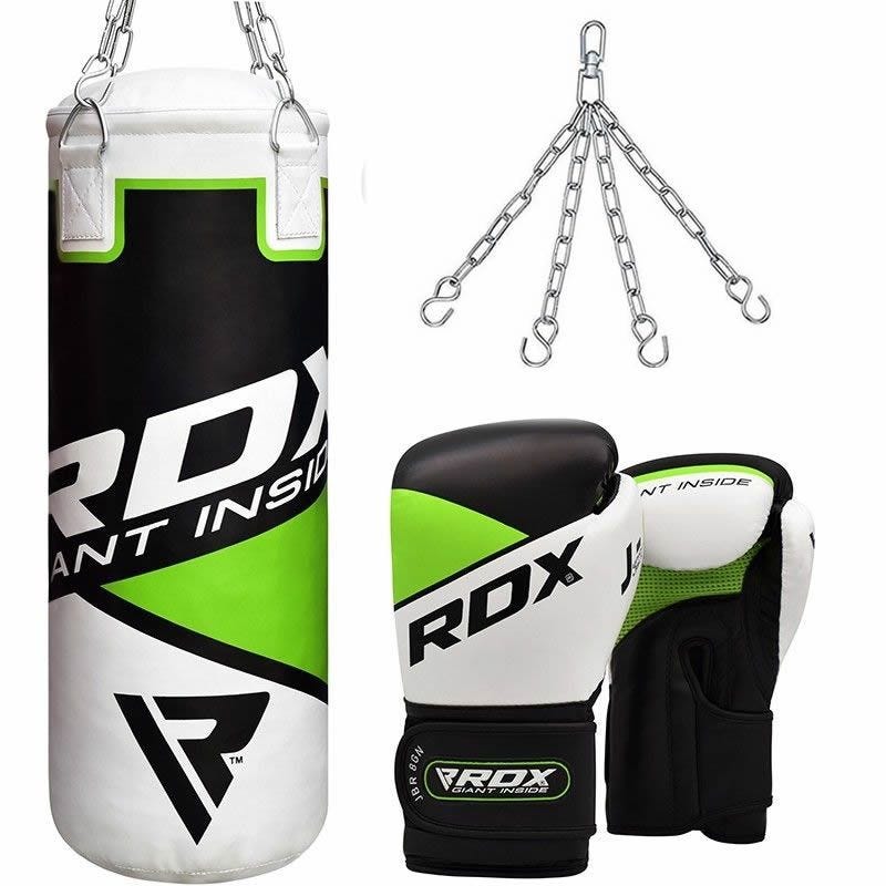 RDX R8 2ft 3-in-1 Kids Punch Bag Gloves Set - Main Image