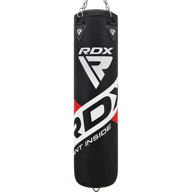 RDX F10 4ft/5ft Training Punch Bag Black