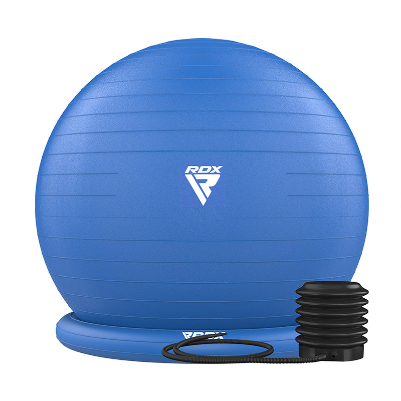 RDX B2 Yoga Ball with Base-Red-55cm#color_blue