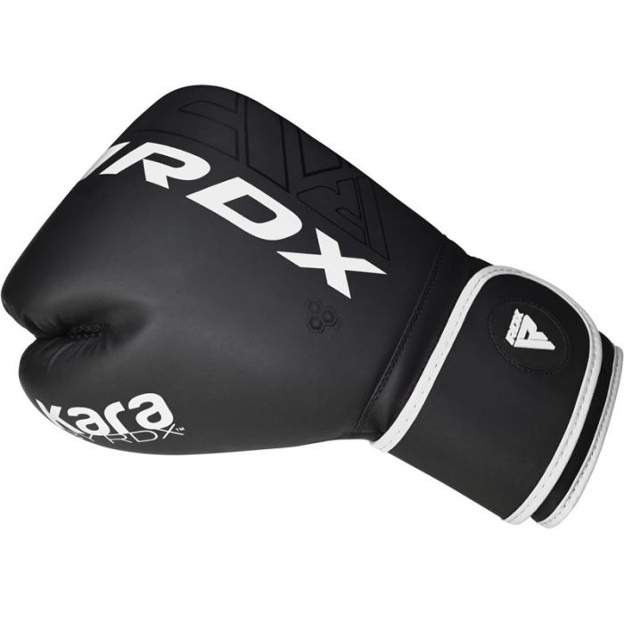 RDX F6 Kara Boxing Training Gloves Black#color_white