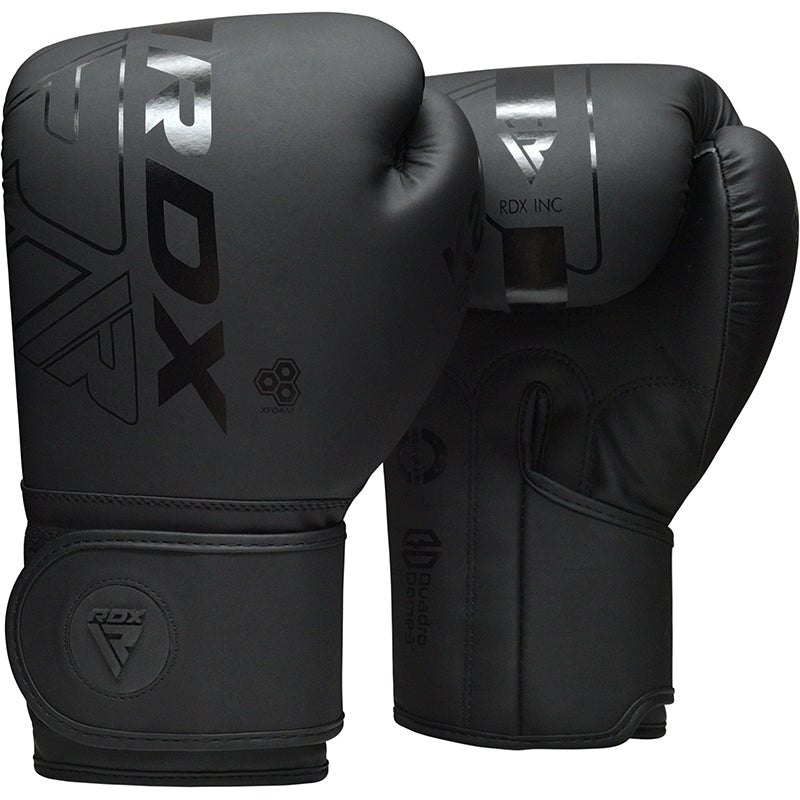 RDX F6 Kara Kids Boxing Gloves 6oz#color_black