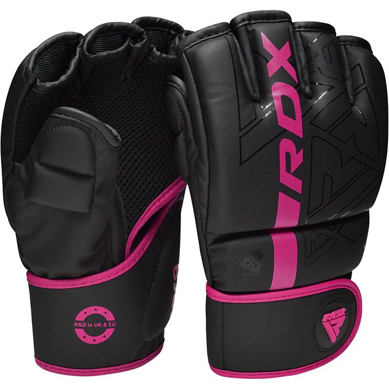 RDX F6 KARA MMA Grappling Gloves#color_pink