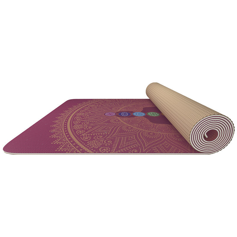 RDX D3 Iris 6mm PVC Yoga Mat Pink Sundial – RDX Sports