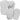 RDX T12 AKONI 16oz White Boxing Gloves & Focus Pads