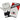 RDX F10 14PC 4ft/5ft Punch Bag with Bag Mitts Home Gym Set