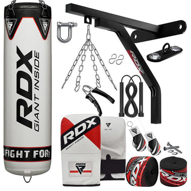 RDX F1 17PC Punching Bag with Mitts Set