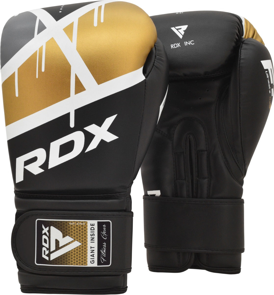 RDX F7 Ego Training Boxing Gloves - Red / 12oz