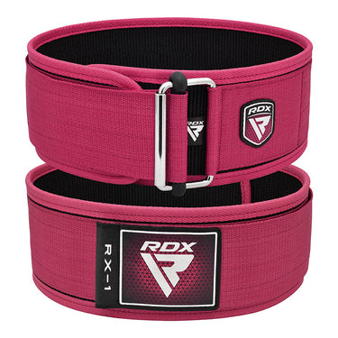 RDX RX1 4†Weight Lifting Belt For Women#color_pink