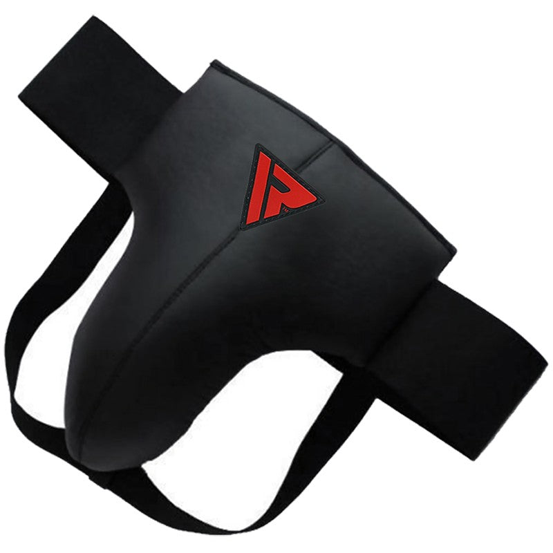 RDX X1 Small Black Leather X Groin Guard Protective Cup 