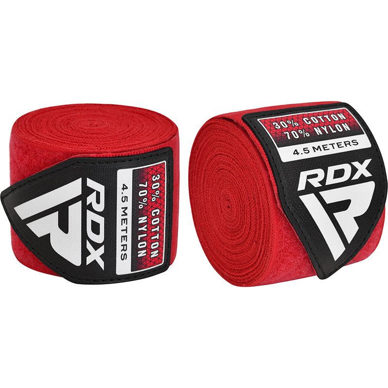 RDX WX Professional Boxing Hand Wraps#color_red
