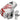 RDX T8 Revenge X Blanc MMA Gants de Grappling Grande blanc Cuir