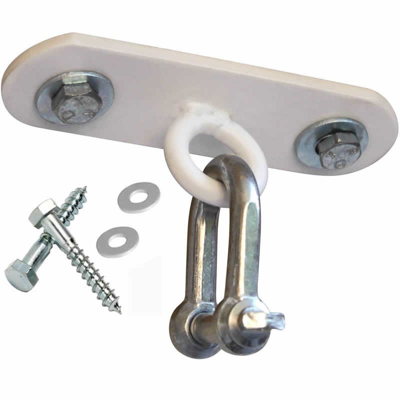 cieling hook for heavy weight RDX 1W White Steel Ceiling Hook