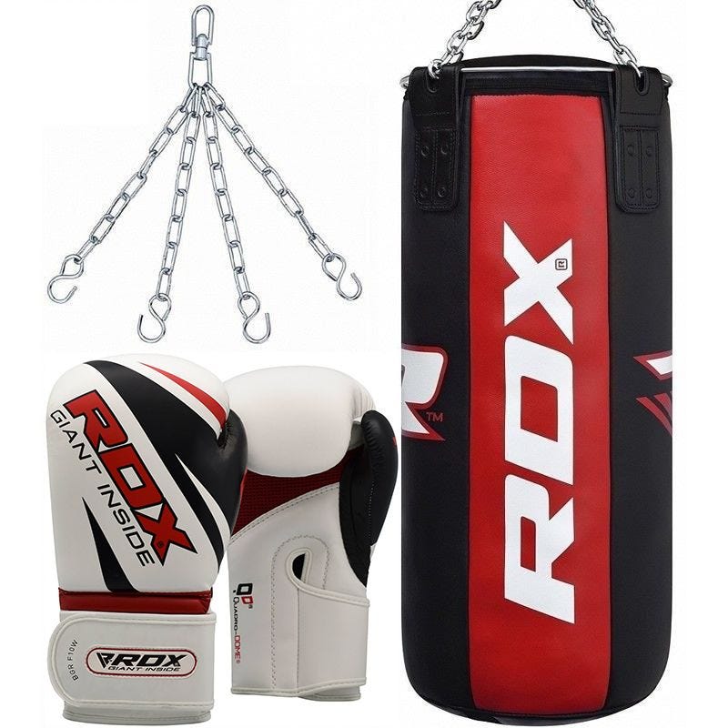 RDX X3 3ft 3-in-1 Pro Punch Bag with Gloves Set – RDX Sports USA