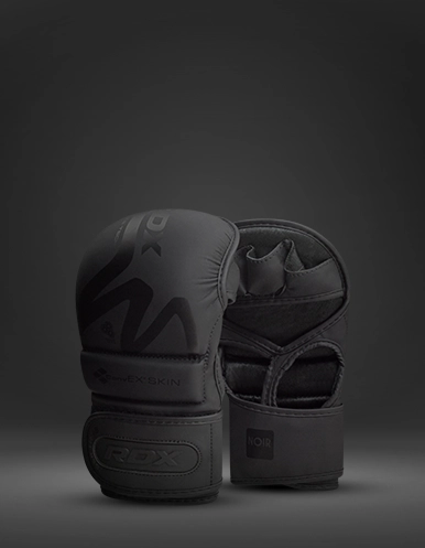 RDX T15 Noir Hybrid Mma Grappling Gloves With Best Knuckle Protection