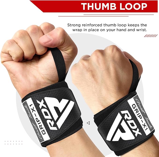 RDX Weight Lifting Workout Gloves with Wrist Support, 50 CM Long Wrist  Straps, Anti Slip Padded Palm, Breathable Gym Grip for Fitness Training  Powerlifting, Men Women Bodybuilding Exercise - Yahoo Shopping