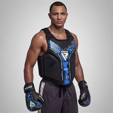 RDX Chest Guard Aura F-17 blue#color_blueblack