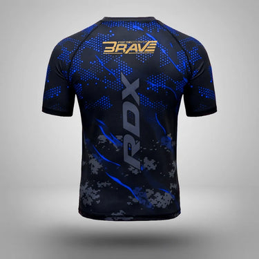 Compression Rash Guard B3#color_blue