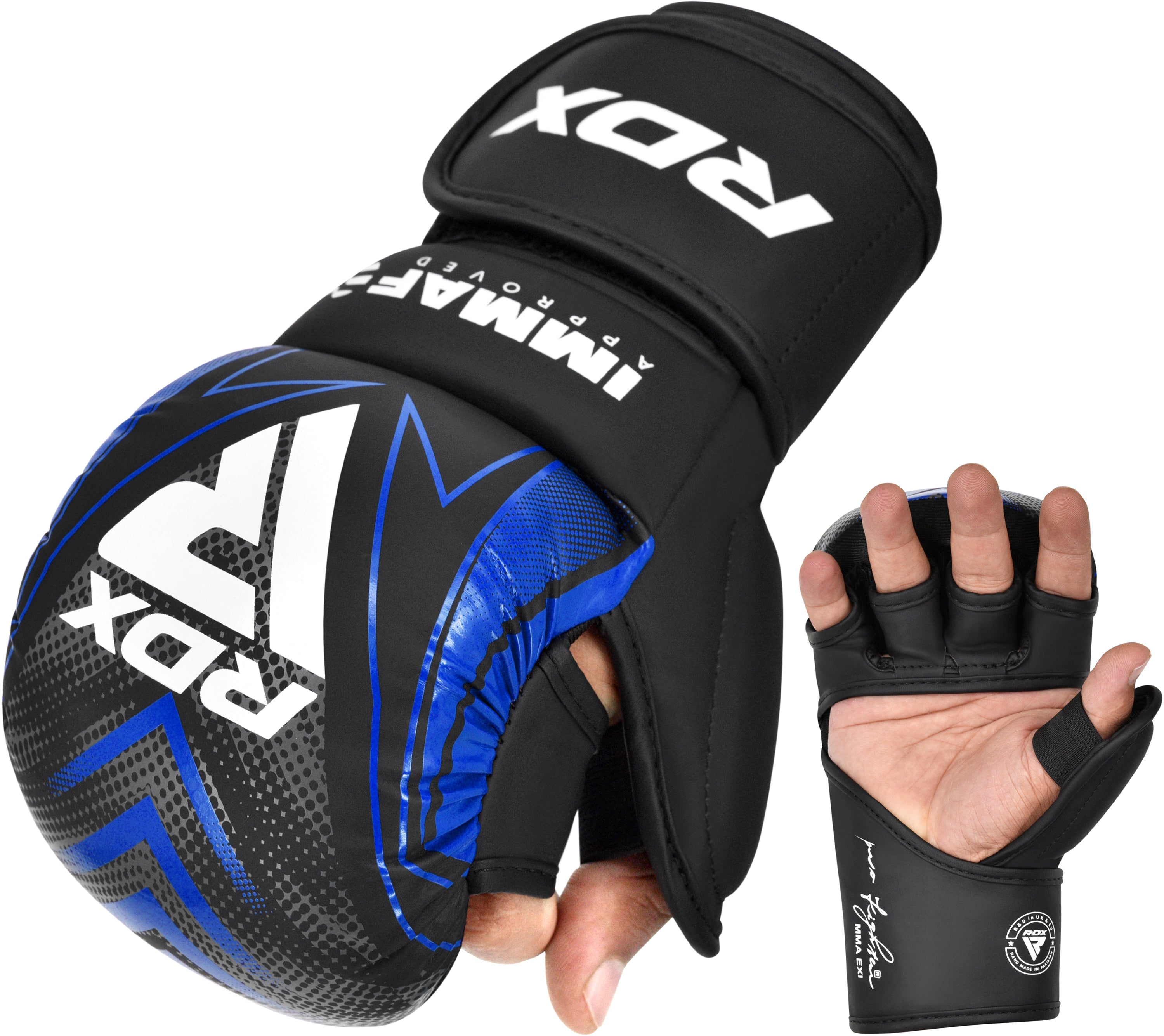 mma gear uk RDX IMMAF MMA Gear Set (Blue Range) – RDX Sports