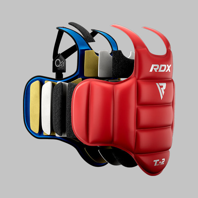 RDX TKD Plastron de Boxe Protection MMA Pro Advance Corps Chest