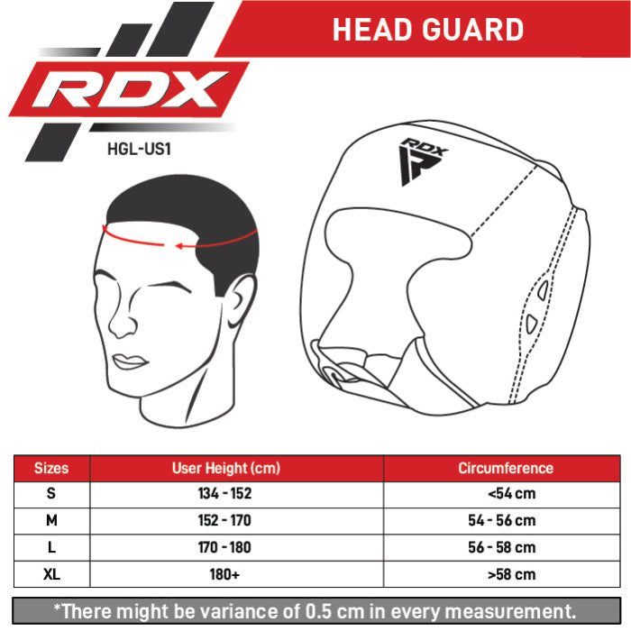 RDX Headgear with Cheeks USA Boxing Approved RDX Sports RDX