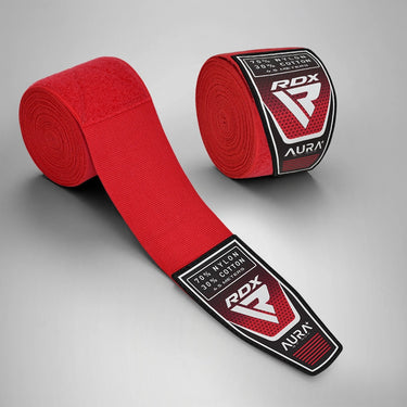 RDX F-17 Aura Plus Hand Wraps#color_red