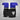 RDX W5 Weight Lifting Hook Straps#color_blue
