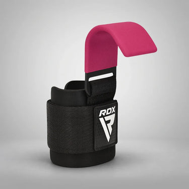 RDX W5 Weight Lifting Hook Straps#color_pink