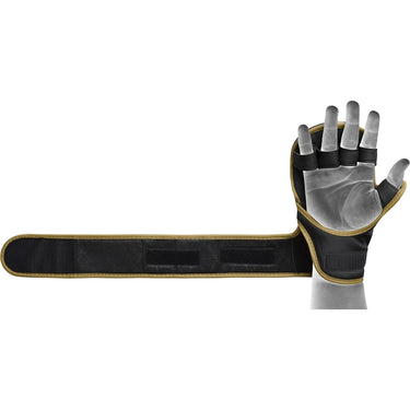 RDX F6 KARA MMA Sparring Gloves 7oz#color_golden