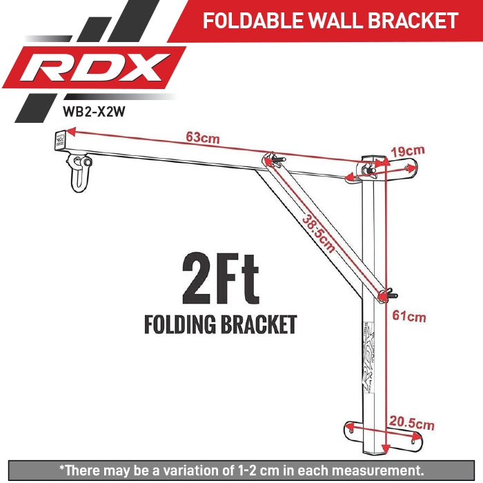 RDX X2B Folding Wall Bracket – RDX Sports - USA