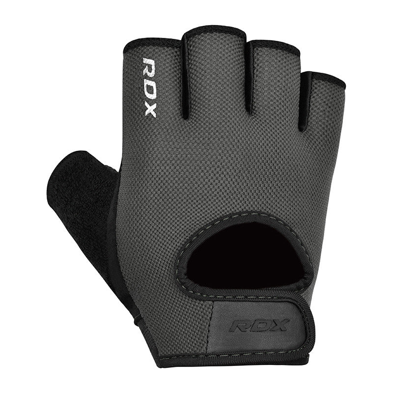 Rdx T1 Gym Gloves | For Weightlifting | M | Grey | WGA-T1G-M
