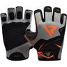 RDX F22 2XL Orange Lycra Weight Lifting Gym Gloves