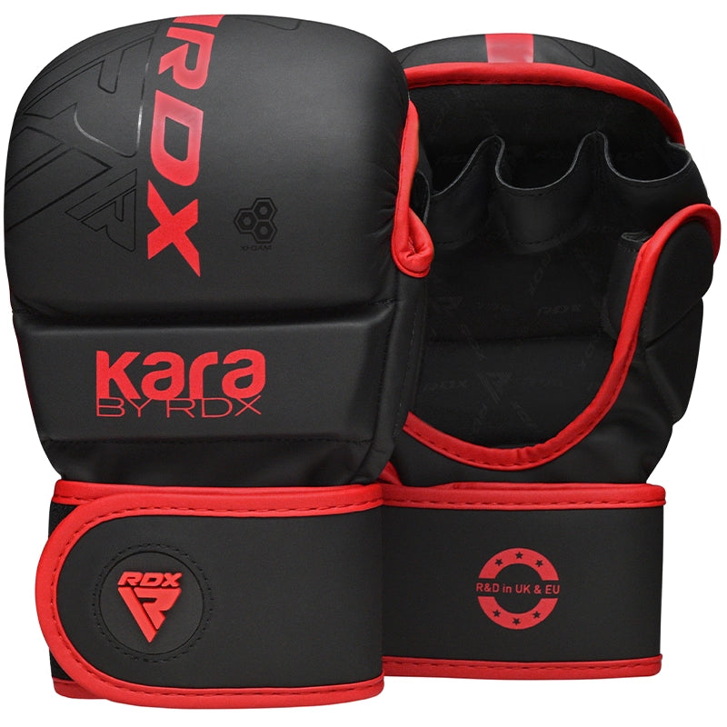 RDX F6 KARA MMA Sparring Gloves 7oz – RDX Sports - USA RDX F6 KARA MMA Sparring Gloves 7oz – RDX Sports - USA