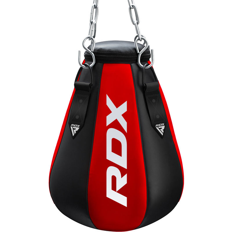 RDX MR 3-in-1 Unfilled Maize Punching Bag With Bag Gloves Set