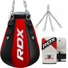 RDX MR 3-in-1 Filled Maize Punching Bag With Bag Gloves Set