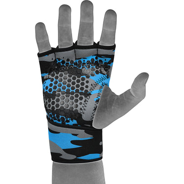 RDX X3 Weightlifting Grips#color_blue