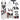 RDX F10 White 5ft Filled 13pc Punch Bag with 12oz Boxing Gloves