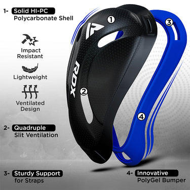 RDX CX POLYGEL GROIN CUP#color_blueblack