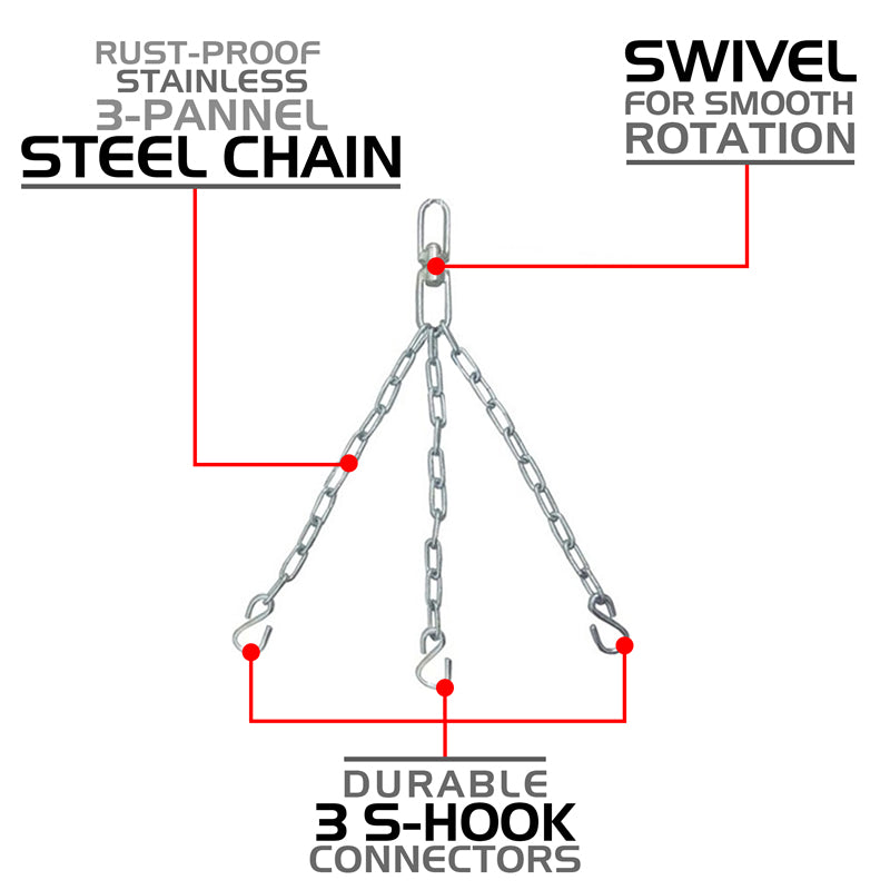 Bag Chain Rigging RDX X1S Punch Bag Chains – RDX Sports - USA