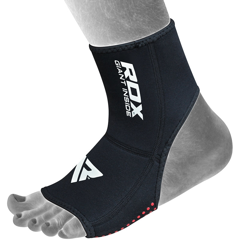 RDX MMA Ankle Support Brace for Muay Thai, Elasticated Foot Sleeve