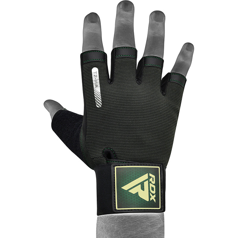 RDX Gewichtheffen handschoenen, extra rekbare lange polssteun, volledige palm grip Gym handschoenen voor mannen vrouwen, bodybuilding, powerlifting, krachttraining, fietsen, lichaamsbeweging en Home Gym Equipment RDX Gewichtheffen handschoenen, extra rekbare lange polssteun, volledige palm grip Gym handschoenen voor mannen vrouwen, bodybuilding, powerlifting, krachttraining, fietsen, lichaamsbeweging en Home Gym Equipment