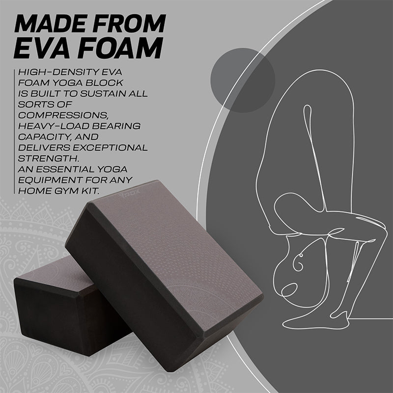 EVA Foam Non-Slip Yoga Brick Foam Yoga Block For Exercise, Pilates